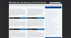Desktop Screenshot of batdongsan.buonnhadat.net